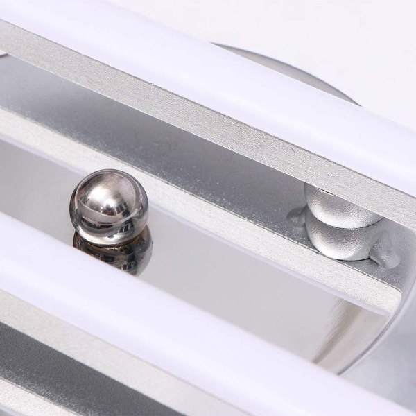 LED-taklampe, moderne taklampe med parallellstripedesign og 2 KLB