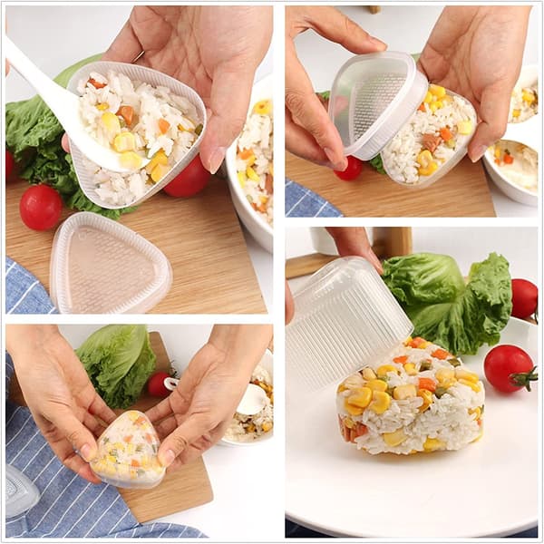 2 stk trekant sushiform, DIY-verktøy risform sushiform