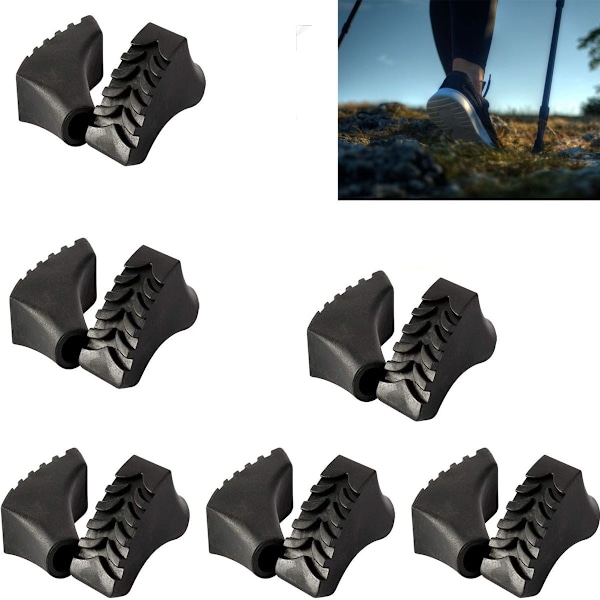 ATTRAC 12 stk. / 6 par nordiske gangpuder til alle almindelige modeller KLB