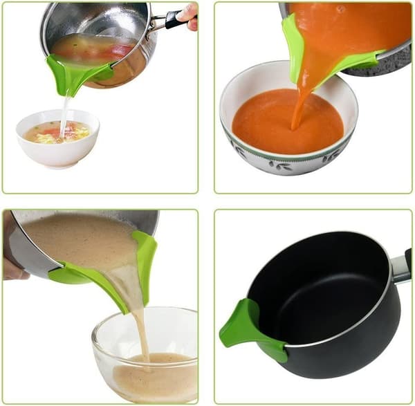 Silikon Snap-on Sil for Pot - Universal Størrelse/Varmebestandig Materiale