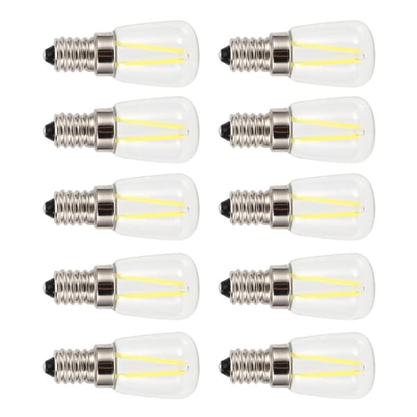 10 stk. E14 mini LED-lys med lang glødetråd og høj lysstyrke KLB