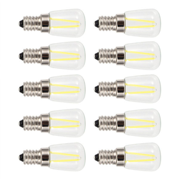 10 stycken E14 mini LED-ljus med lång glödtråd och hög ljusstyrka KLB