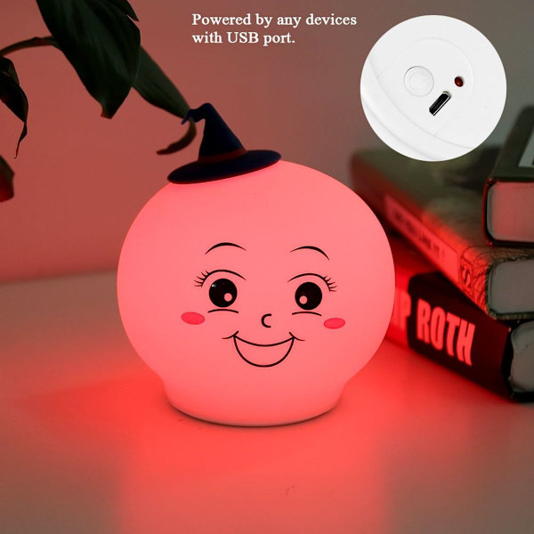 Halloween Festivaler Mini Silikon Touch Sensor LED USB KLB
