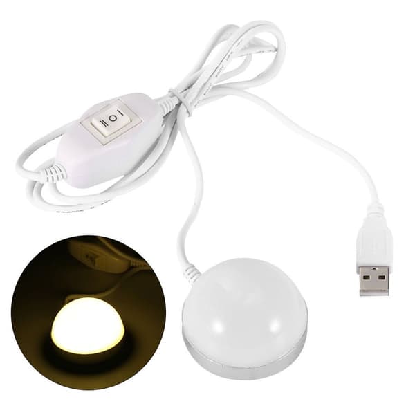 5W 10LED Student Skrivebordslampe USB Bordlampe til Studie KLB