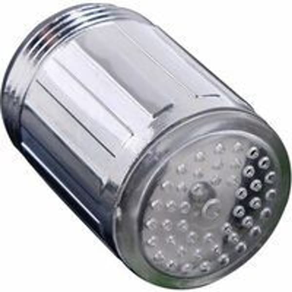Fargerik LED-kran, lysende LED-kranmunnstykke, KLB