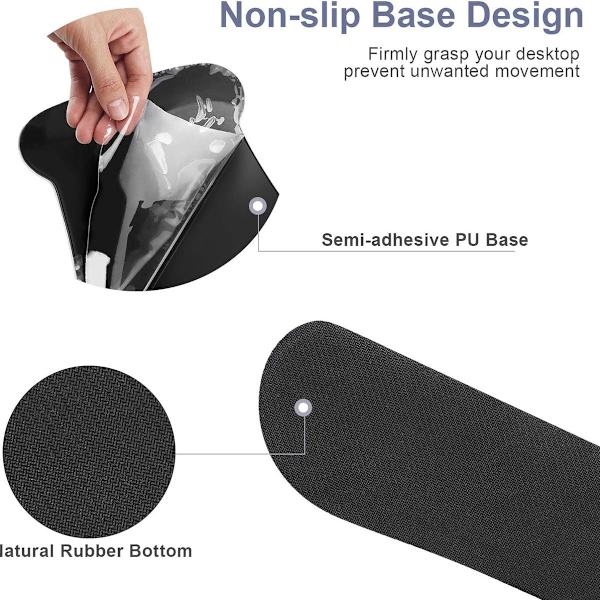 Tangentbord Musmatta handledsstöd Gel Ergonomiskt handledsstöd