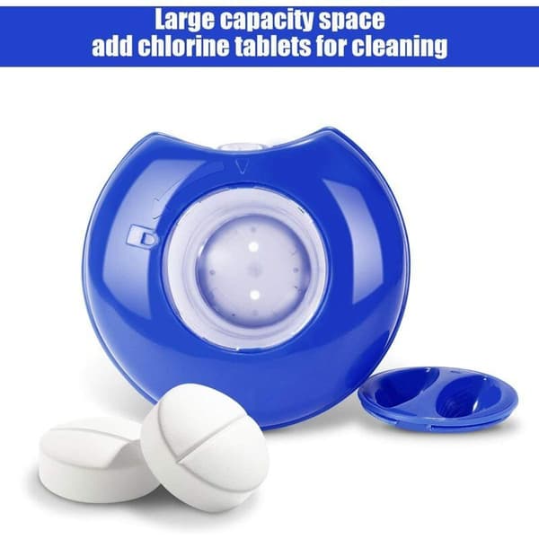 Svømmebasseng Diffuser, Svømmebasseng Klor Diffuser med Termometer, Automatisk Klorinator