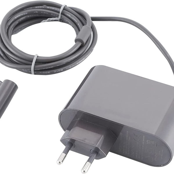 Oplader til Dyson V6 V7 V8 DC58 DC59 DC61 DC62 SV03 SV04 SV05 SV06 SV07, AC-strøm