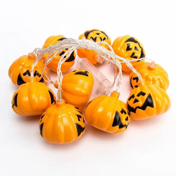 Halloween-dekorasjoner, spøkelsesfestivalfestlys, gresskarhodedekorasjonslys, hall
