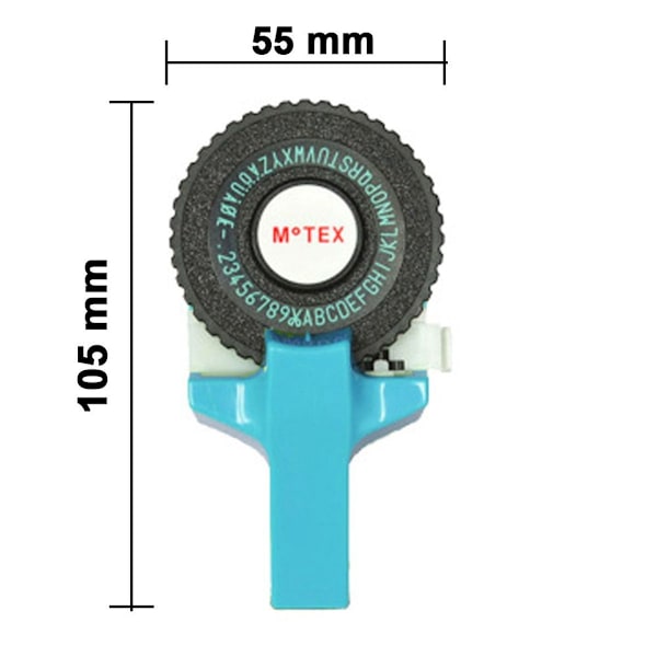 3D Mini Etiketprinter Lille Model Etiketprinter Lyseblå