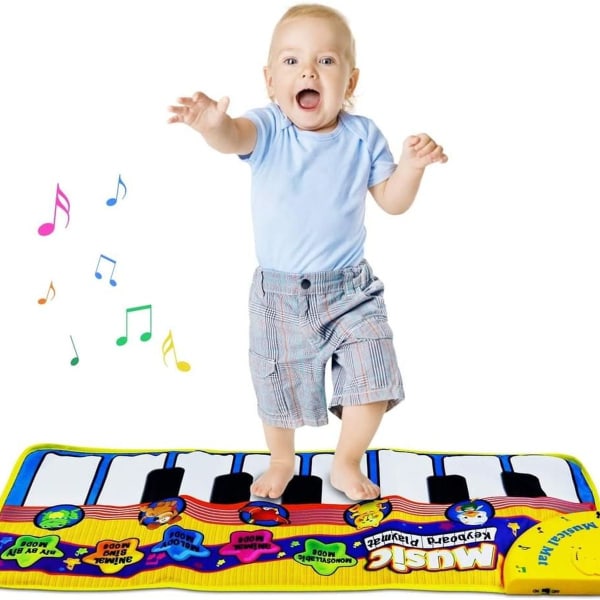 Klavier Spiel Matte, Kinder Klavier Matte Musical Teppich Baby Tastatur Decke KLB