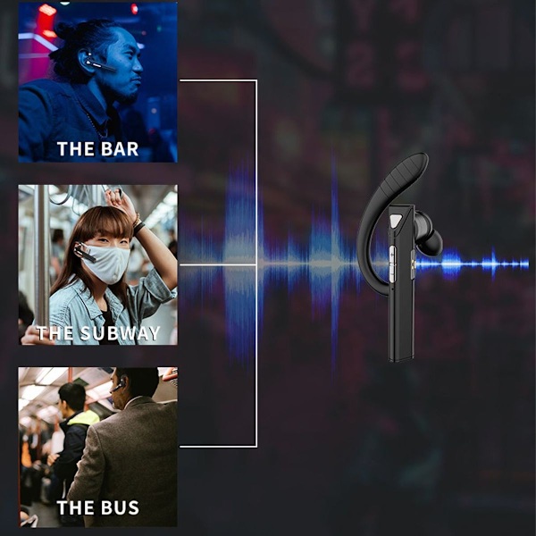 Mobiltelefon Bluetooth-headset Bluetooth-hörlurar V5.0 Stil 2