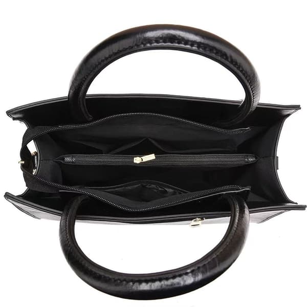 Retro håndtaske til mor, stor kapacitet og elegant skuldertaske