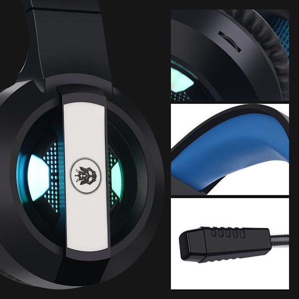 Peliheadset-kuulokkeet 7.1-tilaäänellä Stereo Musta Punainen