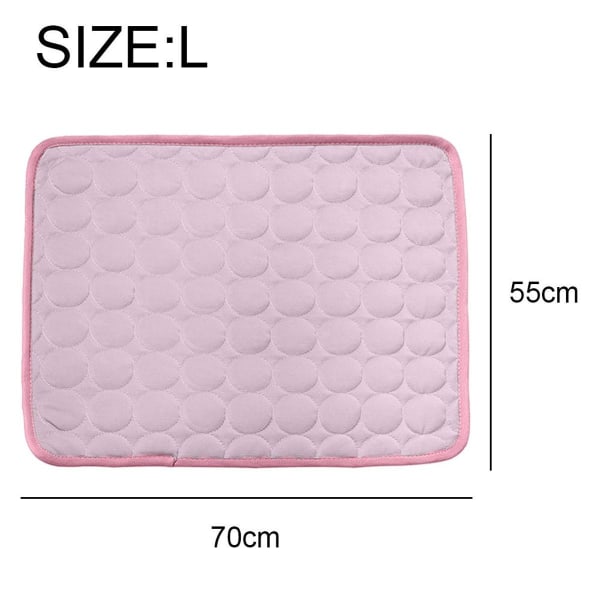 Cooling mat for dogs Self-cooling dog mat summer pink KLB