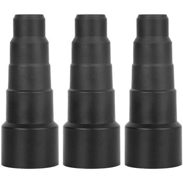 3 kappaleen sarja pölynimurin letkun sovittimia - viisikerroksinen säätö 18-50mm KLB