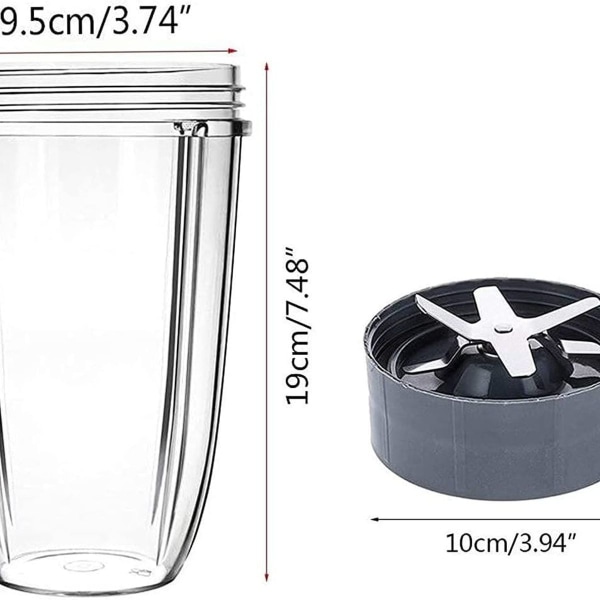 Ekstraktorblader kompatible med 32 oz kopp juicer