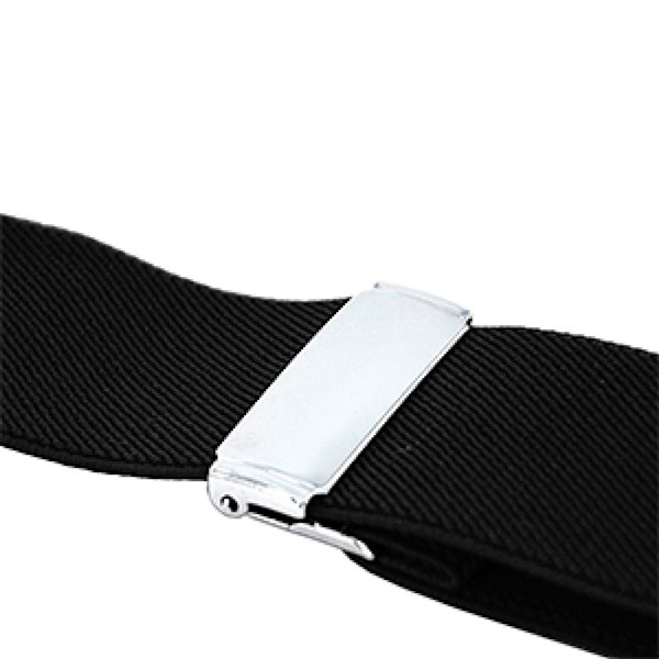 DonDon Herr 3,5 cm breda byxhängslen i Y-form, elastiska och justerbara