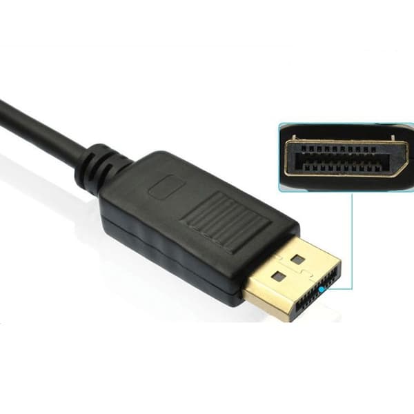 DP til VGA-adapter, DisplayPort (DP) til VGA hann til hunn
