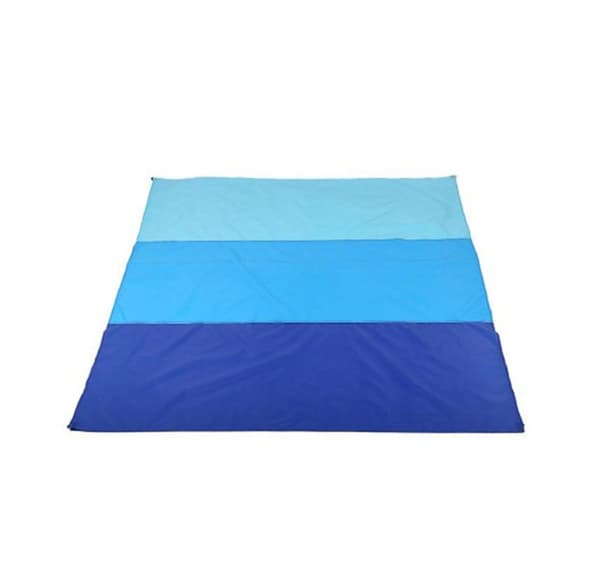 Picknickmatta strandfilt, extra stor 200 x 210 cm vattentät sandfri picknick