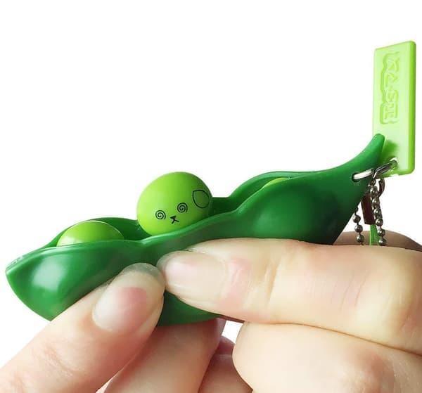 1 Paketti Crush A Keychain Squeeze A Bean Squishy SOYA Lapsille