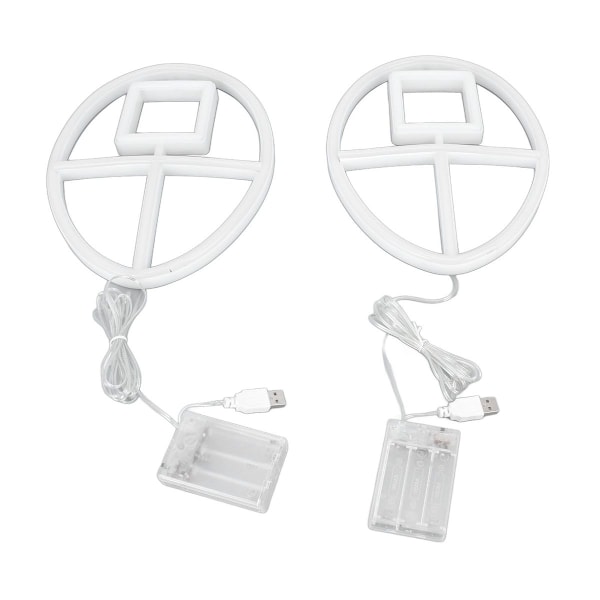 2-pack neon skyltar LED-ljuskälla IP45 vattentät dubbel strömförsörjning KLB