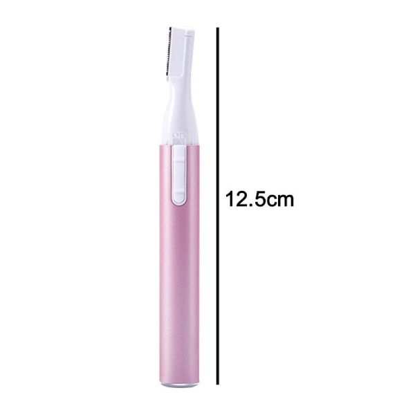 Mini roterende damebarbermaskine elektrisk bikiniansigtsbarbermaskine præcision pink
