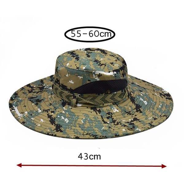 Bomuldssolhat - Fiskerhat - Spandhat - Anti-UV Solhat