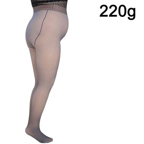 Tekonäkyvät lämpimät sukkahousut leggingsit, läpi ihon - jalka KLB