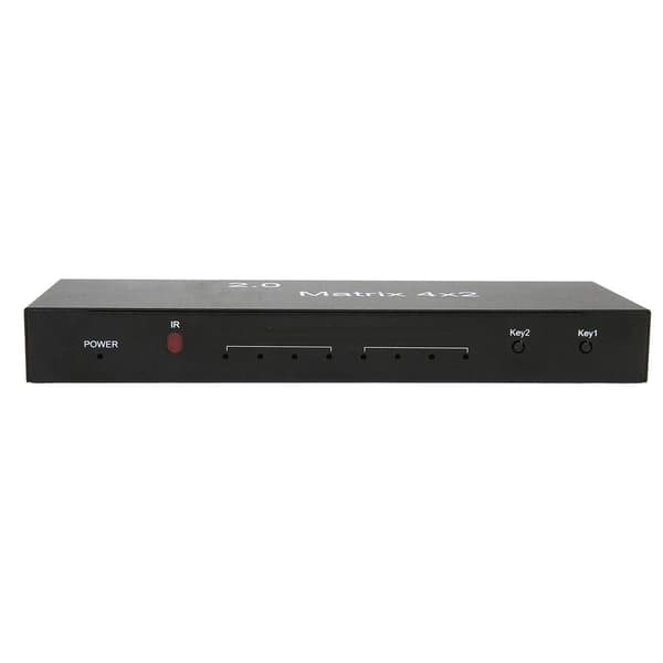 HD-multimediegrænseflade-switch 4 ind 2 ud 4K ved 60Hz 3,5 mm KLB