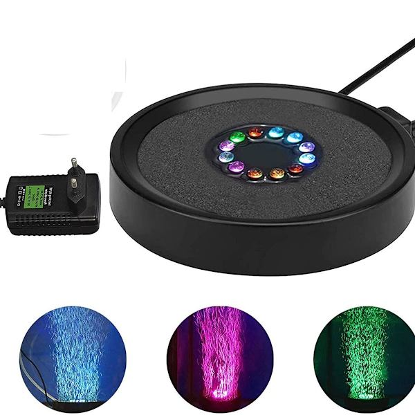 Submersible Aquarium Bubble Lamp, 1.5W Bubble Light KLB