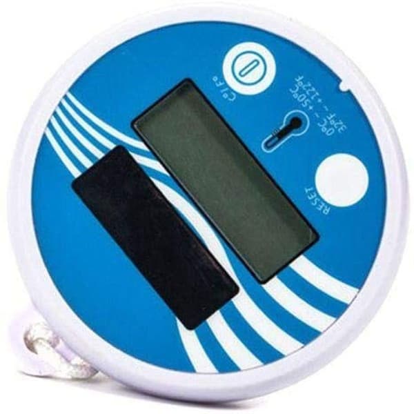 Solcelledrevet digitalt termometer, flydende KLB