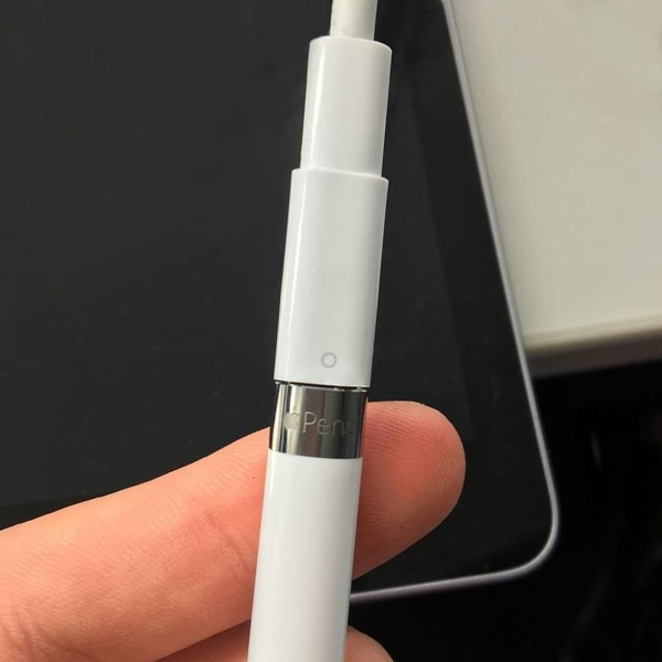 Apple Pencil Adapter Opladerkabel til Apple Pencil og iPad Pro (pakke med 2) -