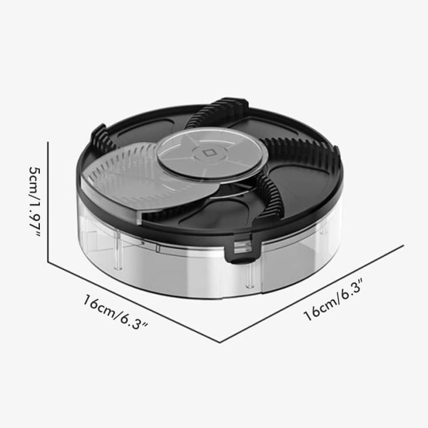 Elektrisk fluesnapper, helautomatisk felle med