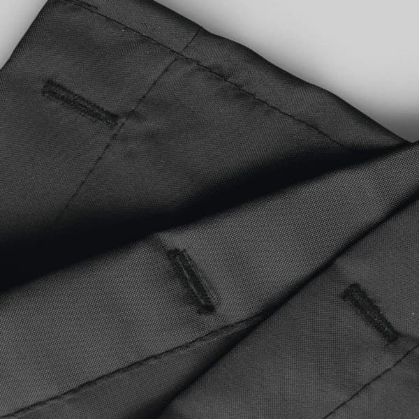 Duschdraperi i tyg, tvättbar badrumsdraperi i polyester i