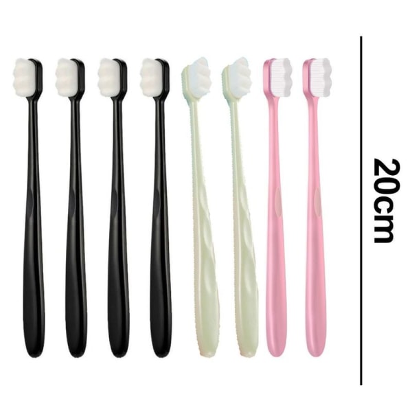 8pcs Soft Toothbrush Extra Soft Bristles Manual Soft Style 4