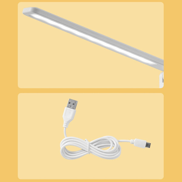 Berøringsdæmpbar LED-skrivebordslampe med foldbart stativ KLB