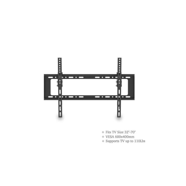 TV-väggfäste 32-70 tum Extra stark VESA 600x400mm Platta & Böjda skärmar (Max. 50 kg) Lutningsbar KLB