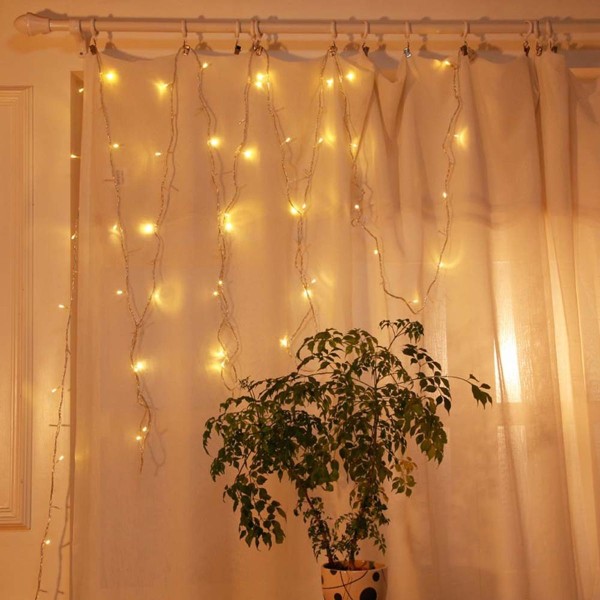 8,5 m 100 LED EU-stik AC220V musiklyssnor til festival KLB