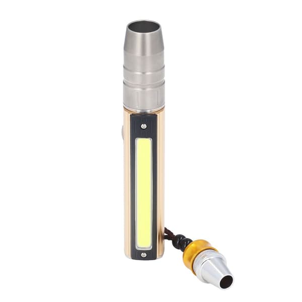 Edelstenlys 3 LED 1 COB aluminiumslegering USB-lader KLB