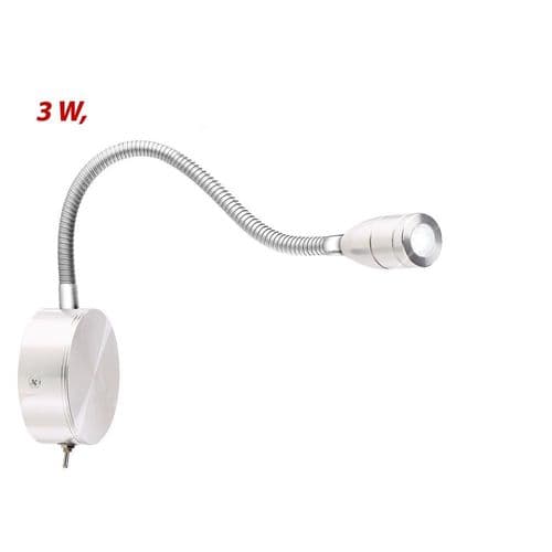 Lunartec svanehalslampe seng: LED seng & leselys