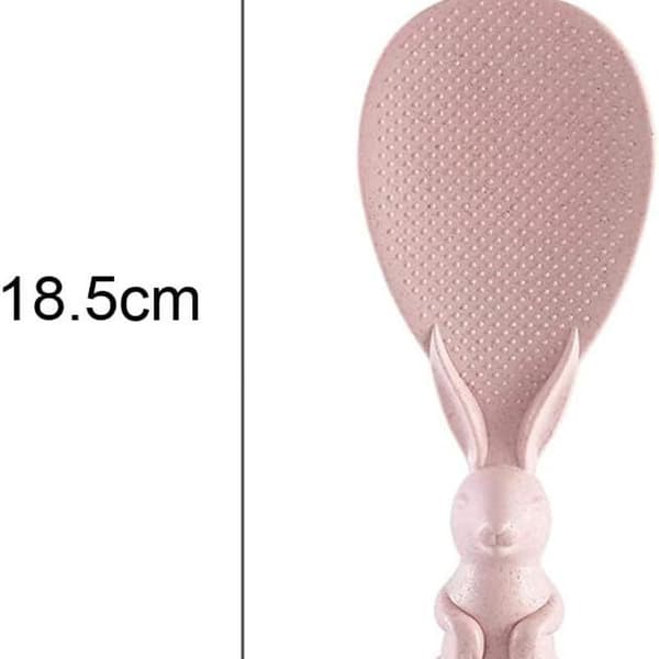 Stykker kreative søde kanin non-stick risskeer.