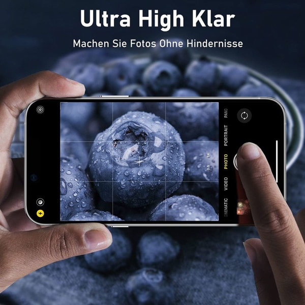 Til iPhone 13 Pro/iPhone 13 Pro Max Kamerabeskyttelse, [One-Piece