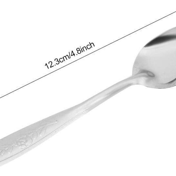 5 kpl Papukaija Maitojauhe Ruostumattomasta Teräksestä Lusikat Lemmikkieläimille