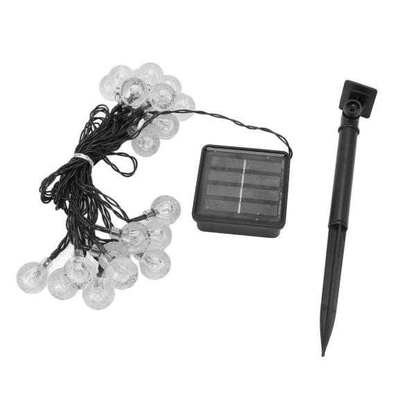 Aurinkokennovalosarja 20 LED IP65 Vedenpitävä 2 tilaa Koristeellinen KLB
