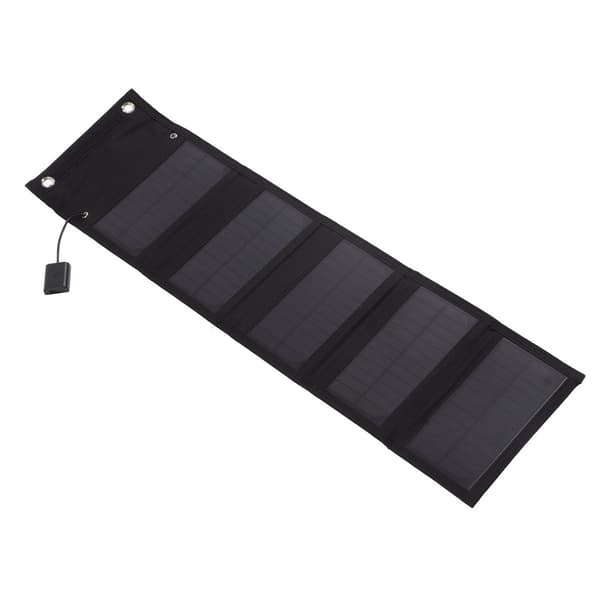 Solpanel, foldbart batterioplader, powerbank, vandtæt KLB