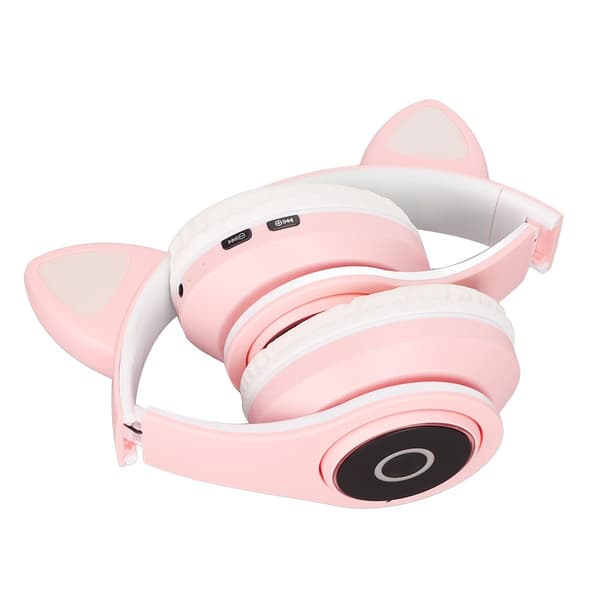 LXB39A Cat Ear Bluetooth Headset Cute Adjustable Bass KLB