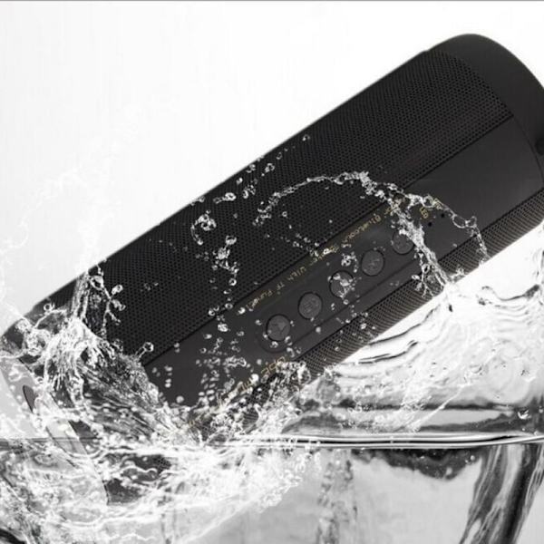 Trådlös Bluetooth-högtalare för utomhusbruk 5.0 med trippel bas-effekt