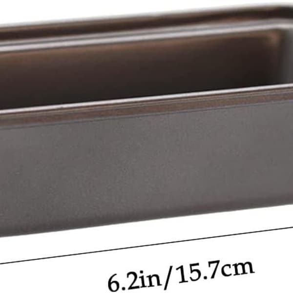 Brødform, 6 mini non-stick brødformer og brødform, karbonstål brødform for