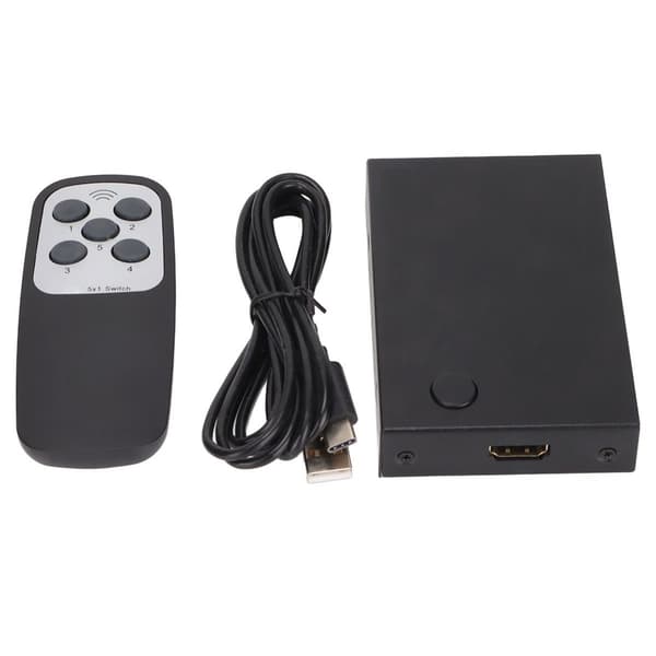 18 Gbit/s HD Multimedia Interface 2.0 5x1 Switcher 5 ind 1 ud KLB